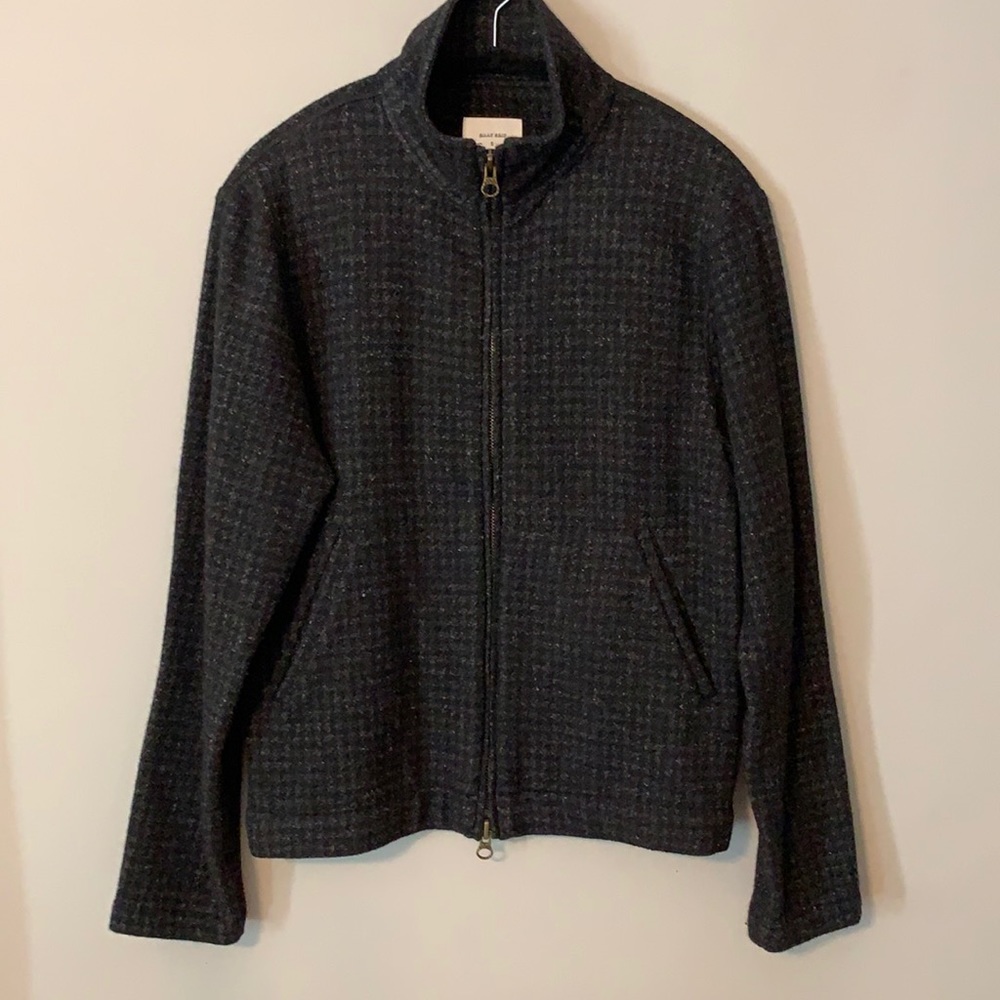 Billy Reid 60% Wool Jacket, Size Small, Gray and Black